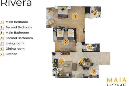 Rivera Maiahome-Hermoso Apt En Polanco Cerca Antara - 2Br 2Bt 멕시코 시 외부 사진